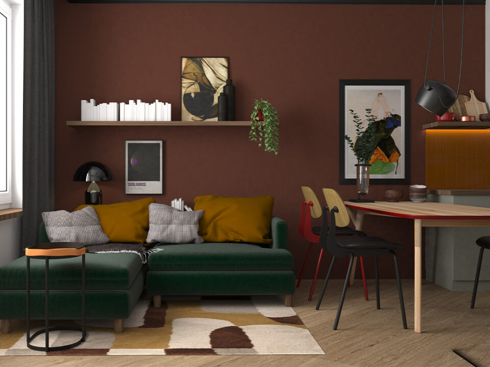 Анна Соколова дизайн гостиной